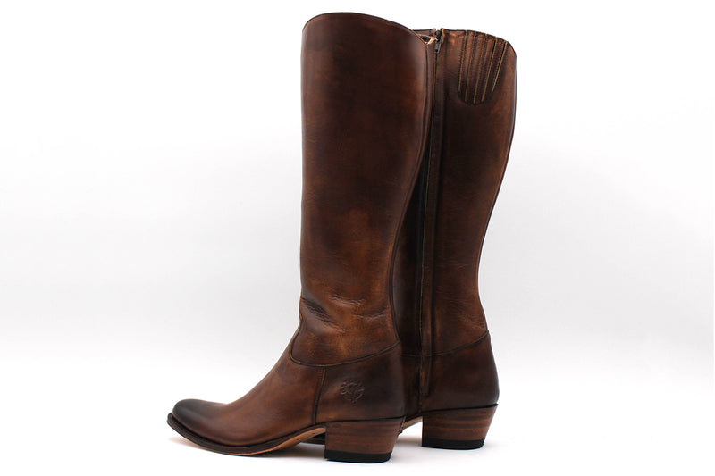 Bottes Eygalieres - Cuir lisse (Femme)