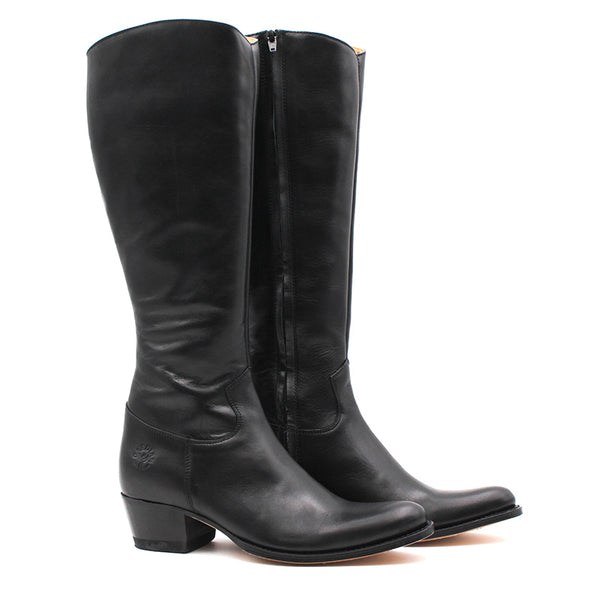 Bottes Eygalieres - Cuir lisse (Femme)