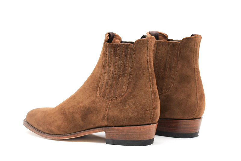 Chelsea Boots Nîmes - Peau retournée (Femme)