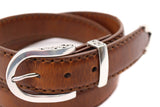 Santa Fé Belt - Greasy Leather